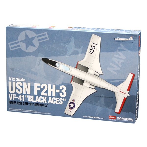 Picture of 1:72 Scale - USN F2H-3 - VF-41 "Black Aces"