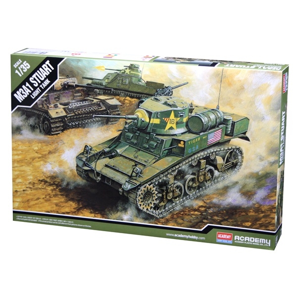 Picture of 1:35 Scale - M3A1 Stuart Light Tank