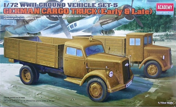 Picture of 1:72 Scale - German Cargo Truck