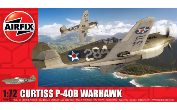 Picture of 1:72 Scale - Curtiss P-40B Warhawk