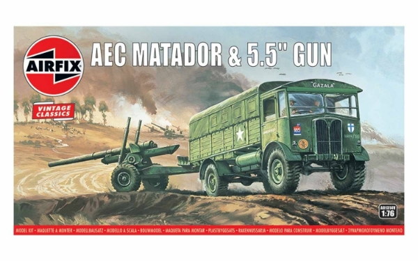 Picture of 1:76 Scale - AEC Matador and 5.5" Gun