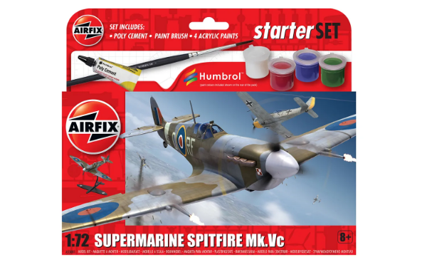 Picture of 1:72 Scale - Supermarine Spitfire Mk.Vc Starter Set