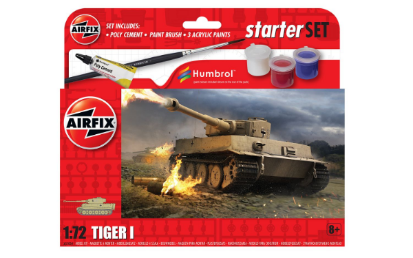 Picture of 1:72 Scale - Tiger 1 Starter Set