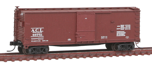 Picture of N Scale - Double Sheathed Box Car - Atlantic Coast Line