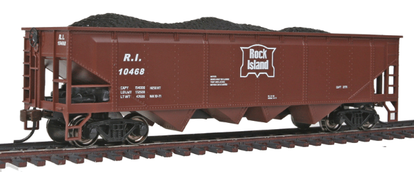 Picture of HO Scale 40' Quad Hopper Rock Island