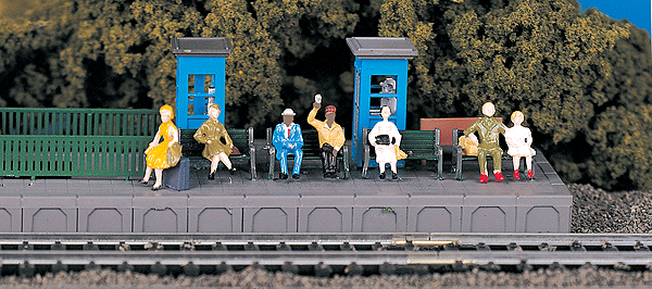 Picture of HO Scale - Sitting Passengers