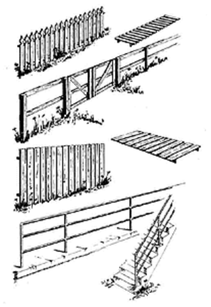 Picture of HO Scale Fencing