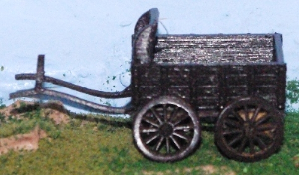 Picture of 1:87 Scale Horse Drawn Wagon 2 - Kit