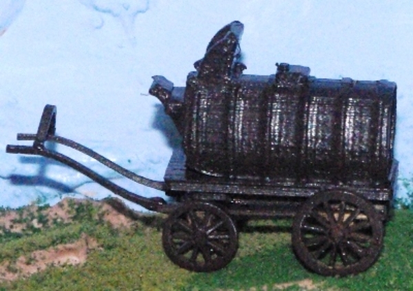 Picture of 1:87 Scale Horse Drawn Tank Wagon 1 - Kit