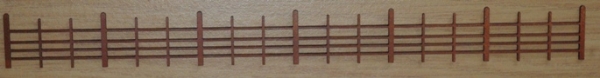 Picture of HO Scale Farm Fence