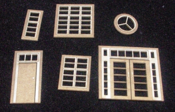 Picture of HO Scale - Window and Door Assortment