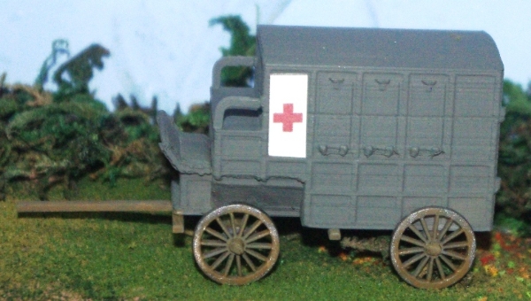 Picture of 1:87 Scale - World War 1 Medical Horse Drawn Wagon - Kit