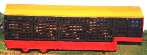 Picture of 1:87 Scale - Circus Cage Trailer - Kit