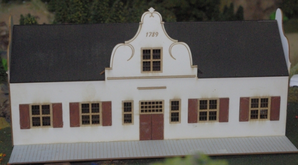 Picture of HO Scale Cape Dutch House 1