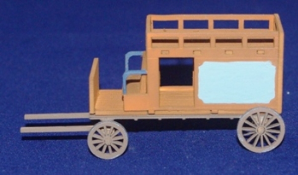 Picture of 1:87 Scale - Horse Drawn Wagon 6 - Kit