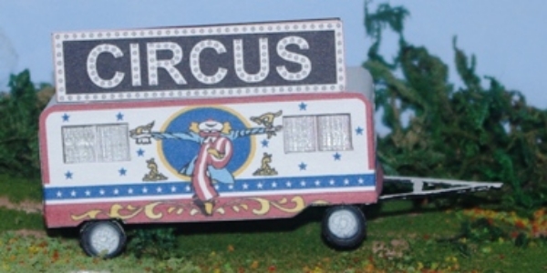 Picture of 1:87 Scale - Circus Caravan 6 - Kit