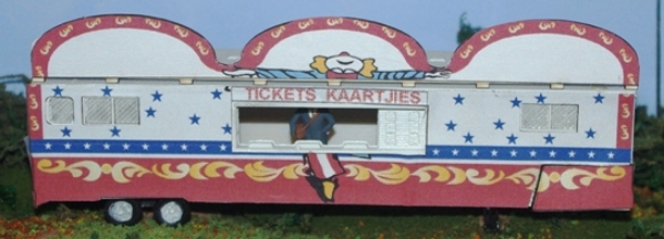 Picture of 1:87 Scale - Circus Ticket Office - Kit