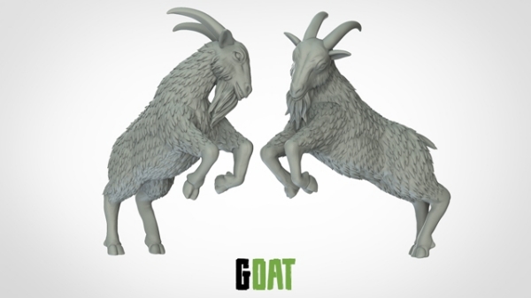 Picture of Goat - New Pose 1 (Suitable For 32mm Scale)