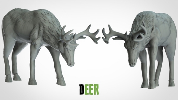 Picture of Deer (Suitable for 32mm scale)