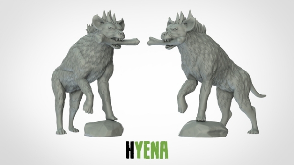 Picture of Hyena - New Pose 1 (Suitable For 32mm Scale)