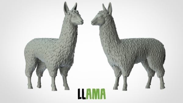 Picture of Llama (Suitable For 32mm Scale)