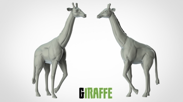 Picture of 1:72 Scale - Giraffe 