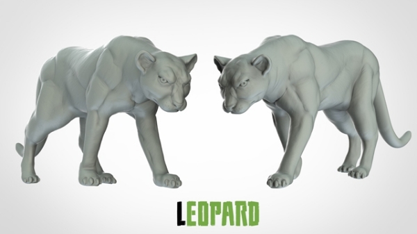 Picture of Leopard (Suitable for 32mm Scale)