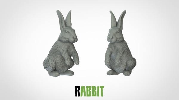 Picture of 1:72 Scale - Rabbit (10 Pack)