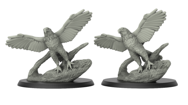 Picture of 1:72 Scale - American Eagle and Trunk (2 Pack)