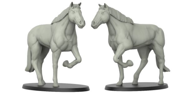 Picture of 1:87 Scale - Horse 2 (5 Pack)