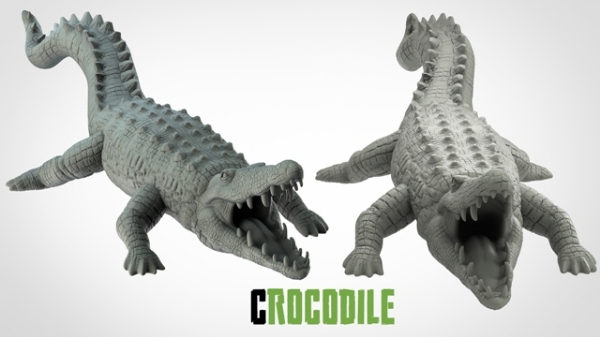 Picture of Crocodile (Suitable for 32mm Scale)