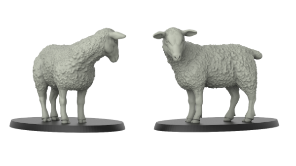 Picture of 1:87 Scale - Sheep 2 (5 Pack)