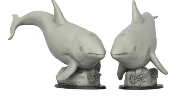 Picture of 1:72 Scale - Killer Whale and Rock