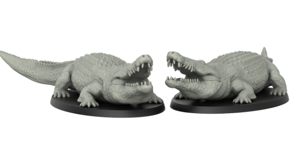 Picture of 1:87 Scale - Crocodile 2