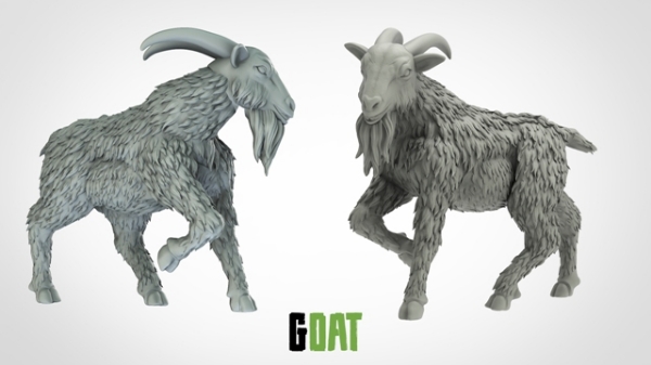 Picture of Goat (Suitable for 32mm Scale)