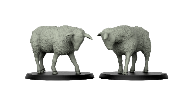 Picture of 1:72 Scale - Sheep 2 New Pose (5 Pack)