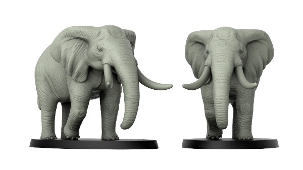 Picture of 1:87 Scale - Elephant 2