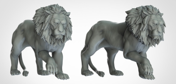 Picture of Lion (Suitable for 32mm Scale)