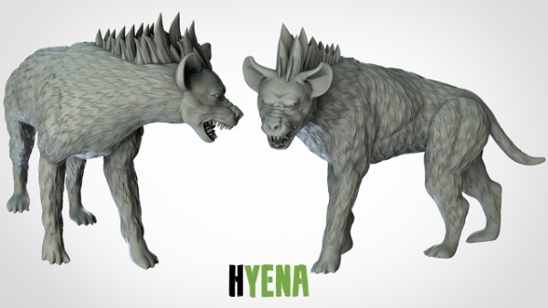 Picture of Hyena (Suitable for 32mm Scale)