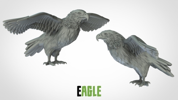 Picture of 1:72 Scale - Eagle (5 Pack)