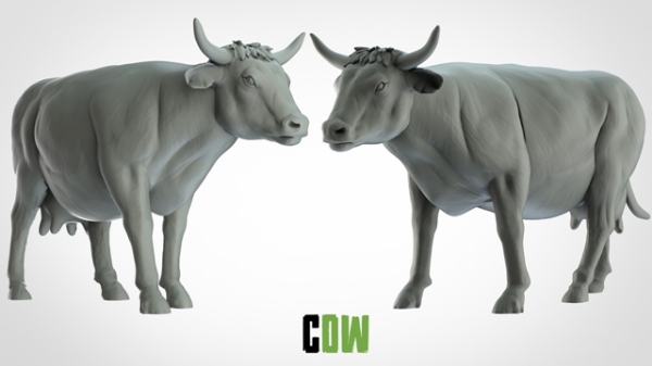Picture of 1:72 Scale - Cow (5 Pack)