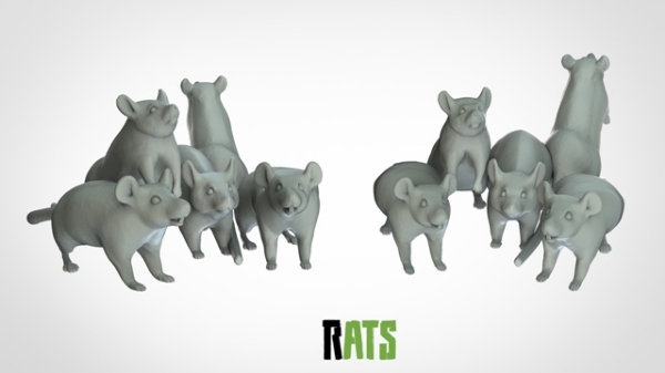 Picture of Rats (Suitable for 32mm Scale)