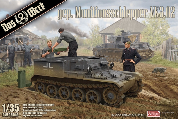 Picture of 1:35 Scale - Gep. Munitionsschlepper VK3.02