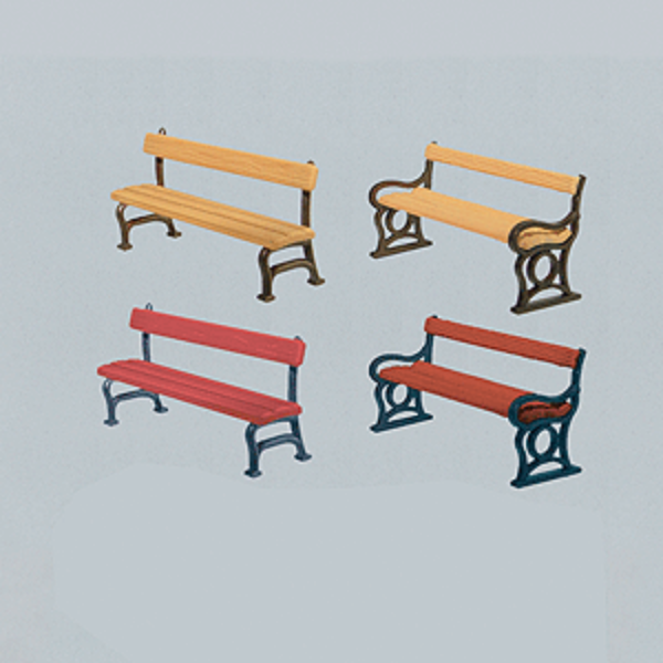 Picture of HO Scale Park Benches