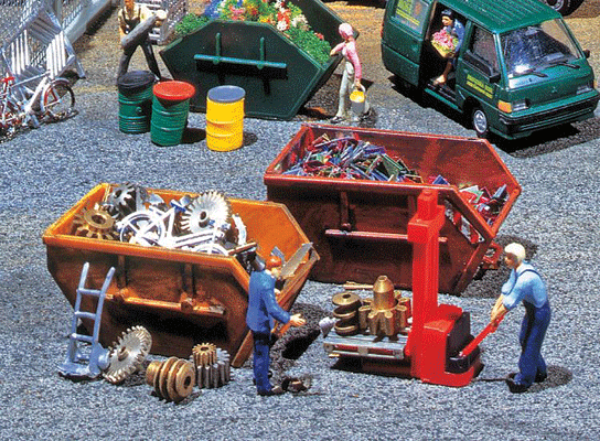 Picture of HO Scale - Tipper Dumpsters