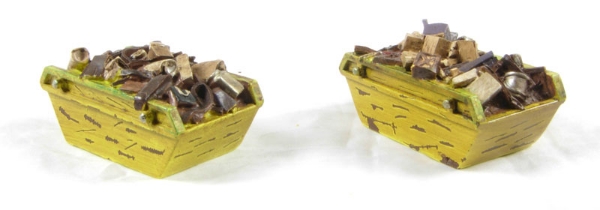 Picture of OO Scale - Refuse Skips - 2 Pack