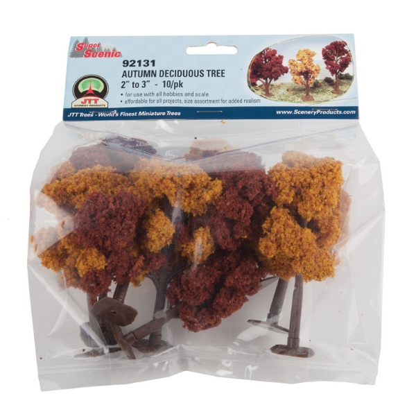 Picture of Autumn Deciduous Trees (10 Pack) - 2" - 3"