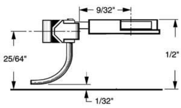 Picture of #22 Coupler Medium "9/32" Overset Shank