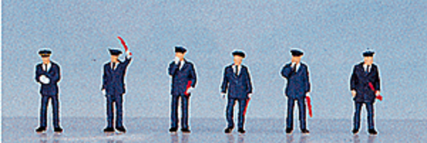 Picture of N Scale - Japanese Railroad Personnel - Station Attendants