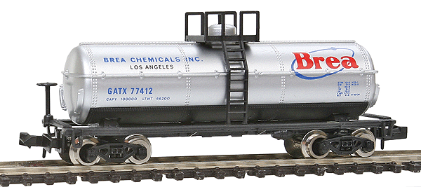 Picture of N Scale - 40' Chemical Tank Car - Brea